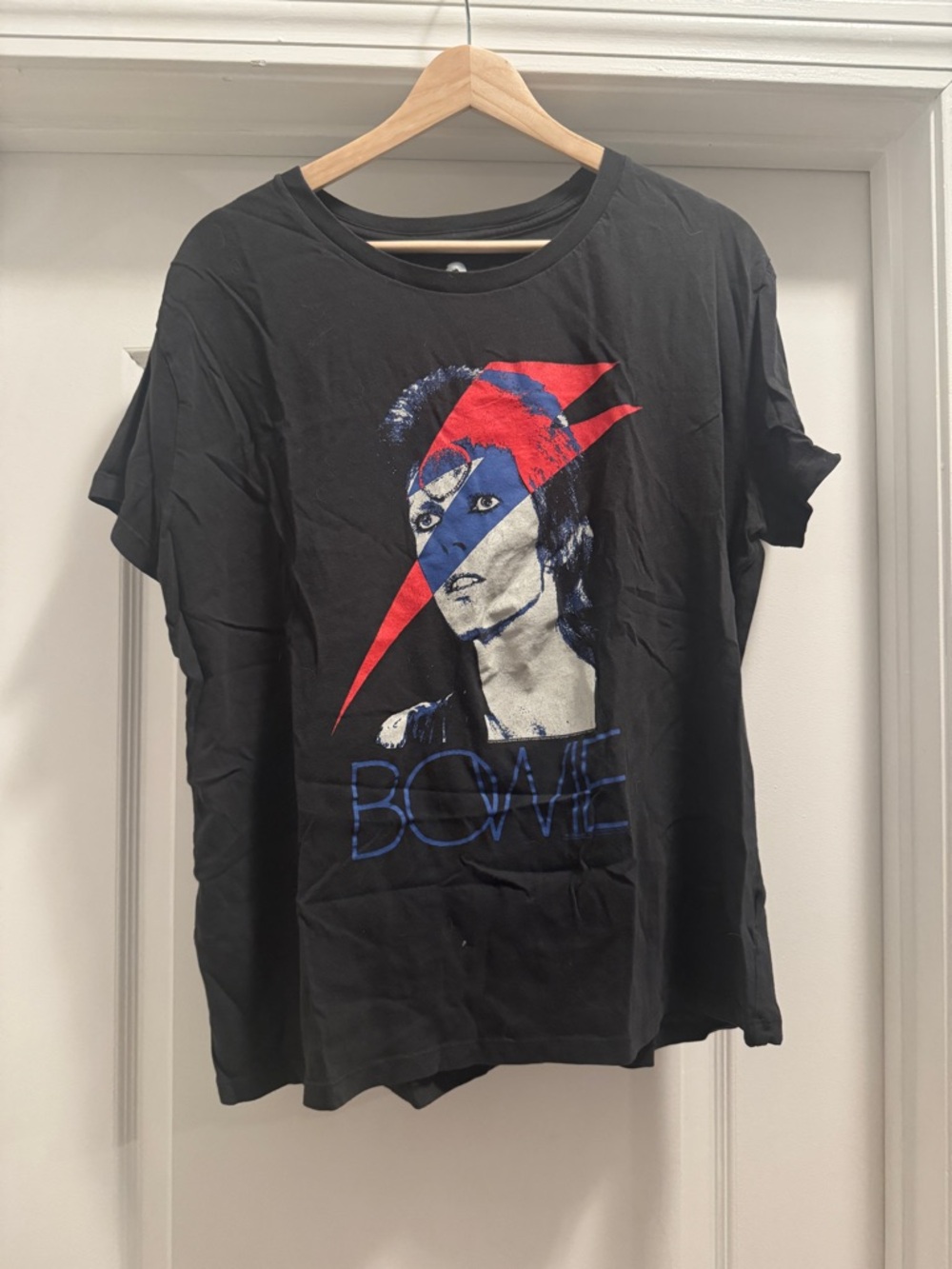 Dark Gray David Bowie Graphic Tee